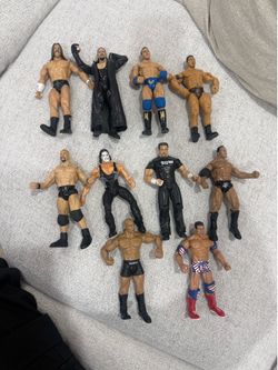 WWE wrestling action figures