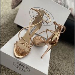 Steve Madden Heels Rose Gold
