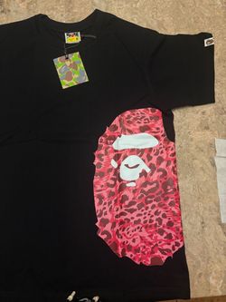 BAPE A Bathing Ape Black Graphic T-Shirt Size M