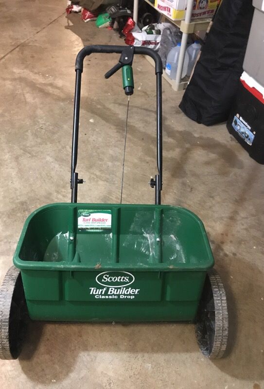 Drop spreader - used once!