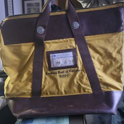 Vintage Bank Bags Very Large