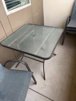 Patio table