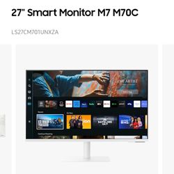 Samsung M7 Smart Monitor With 4k Uhd Resolution 
