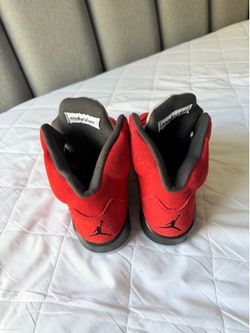 Air Jordan 5 Raging Bull Red Suede 2021 — Size 10/11 — Clean — No Box