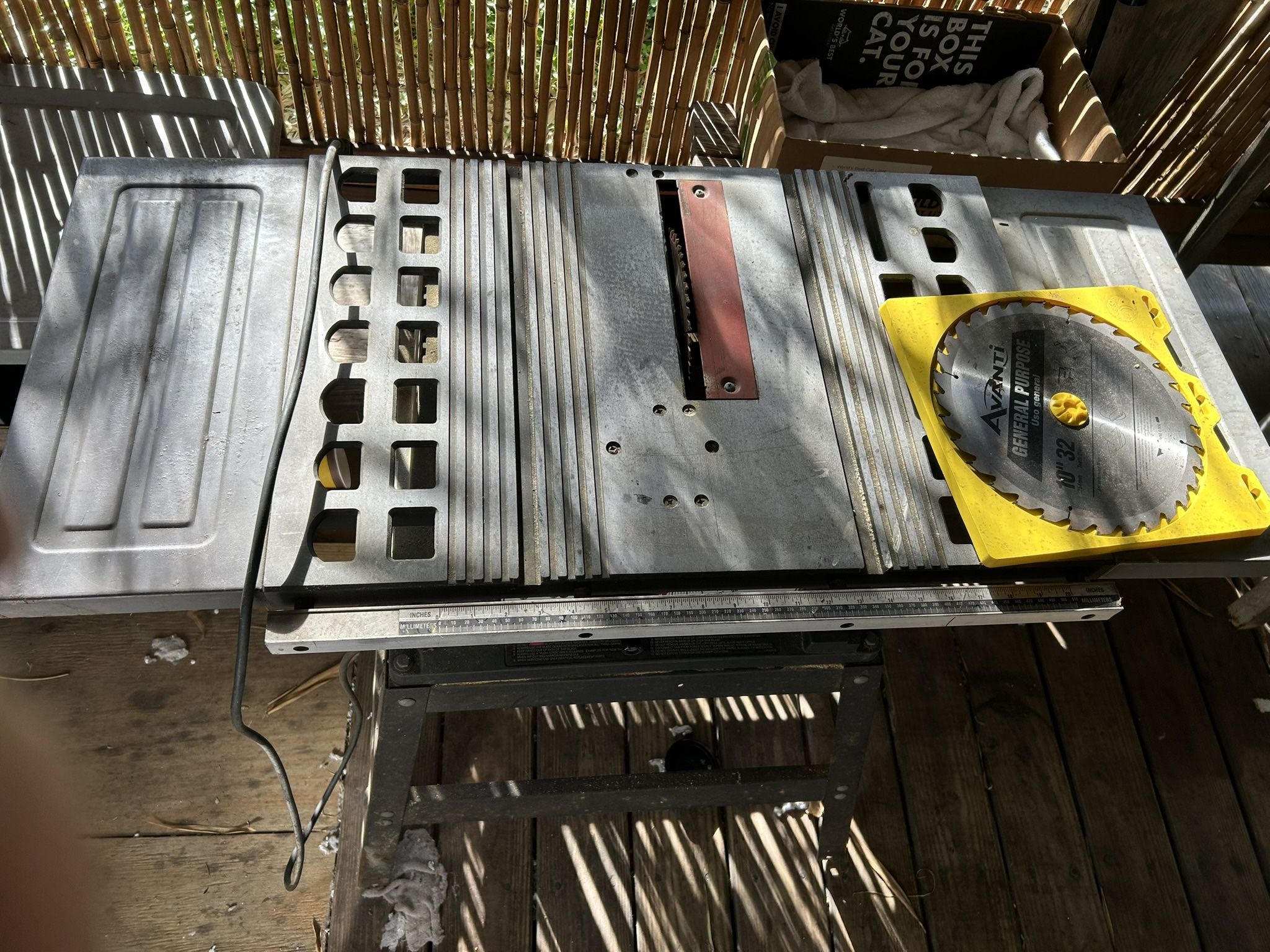 Table Saw $75