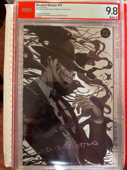 Absolute Batman #19 PSA 9.8 Signed Variant