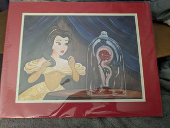 14x18 Art Print Enchanted Rose by Paige O'Hara