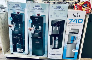 Ice and water dispenser