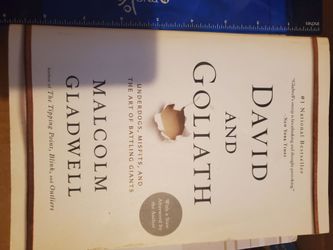 David and Goliath: Underdogs, Misfits, and the Art of Battling  Malcolm Gladwell
12oz