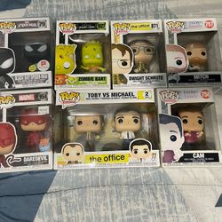 Marvel/The Office/Modern Family/Simpson Funko Pops