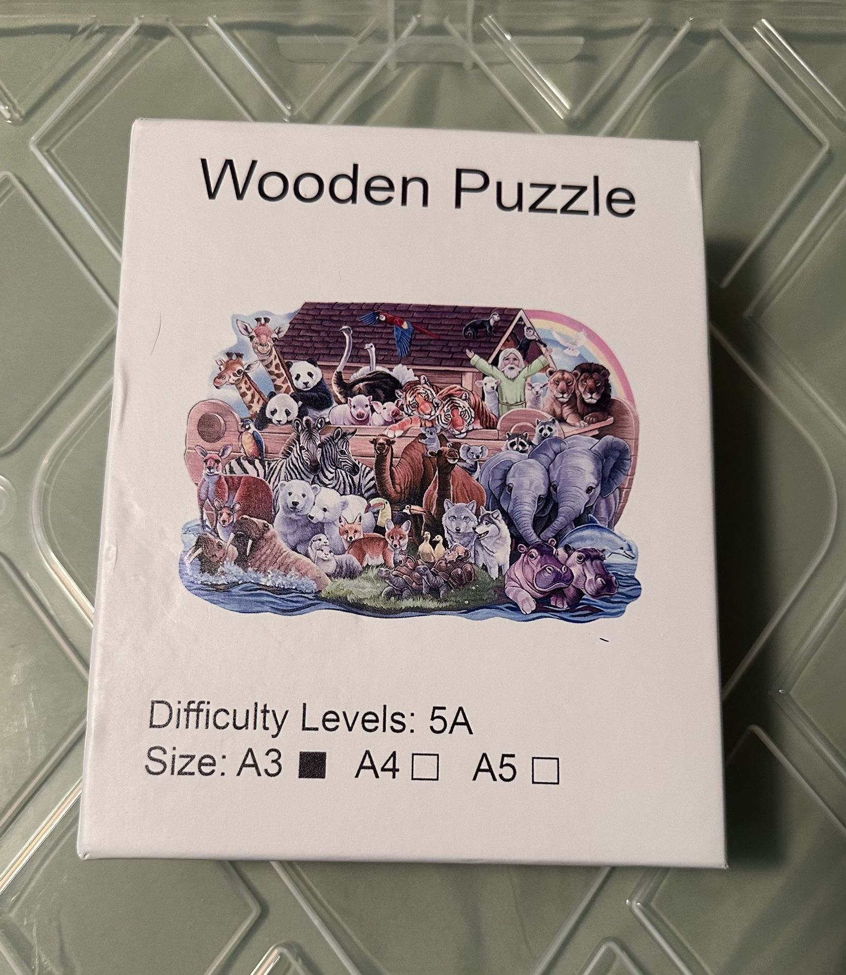 Wood Puzzle 15x11”
