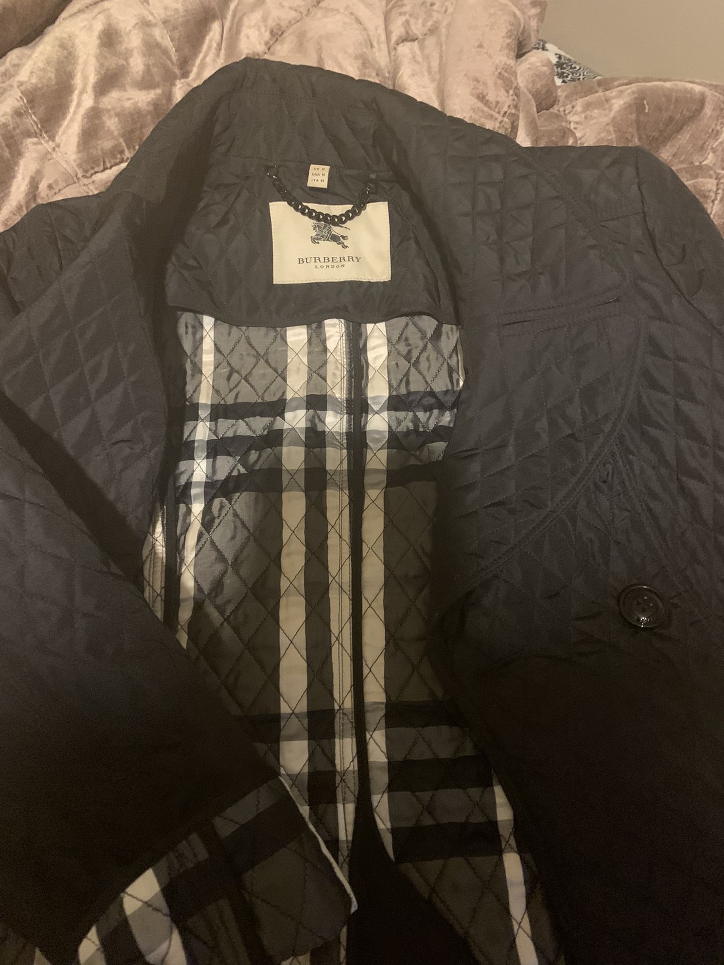 Burberry coat size 10