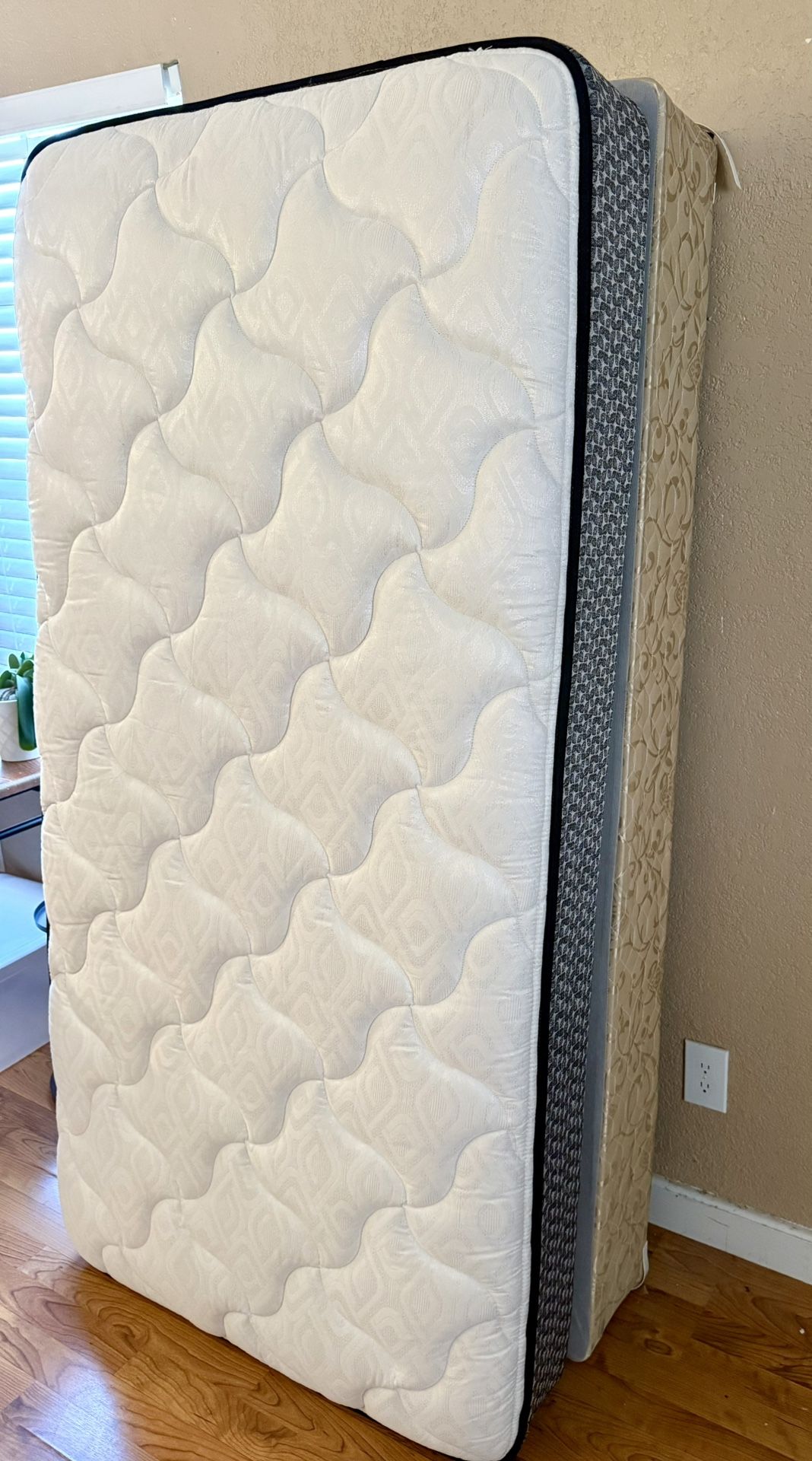 Twin Bed With Box Spring And Frame