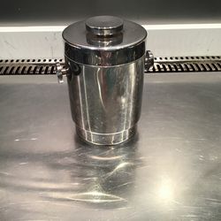 Your personal insulated silver ice bucket
