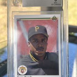 1990 Barry Bonds Baseball Trading Card 