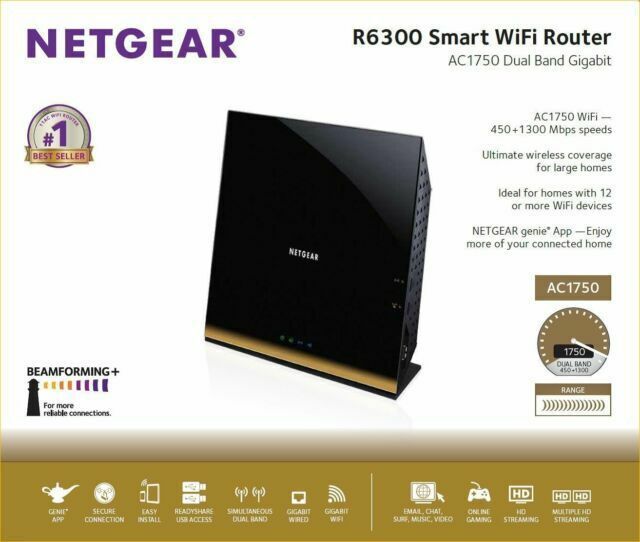 NETGEAR R6300 Smart WiFi Router