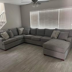 Grey Sectional 
