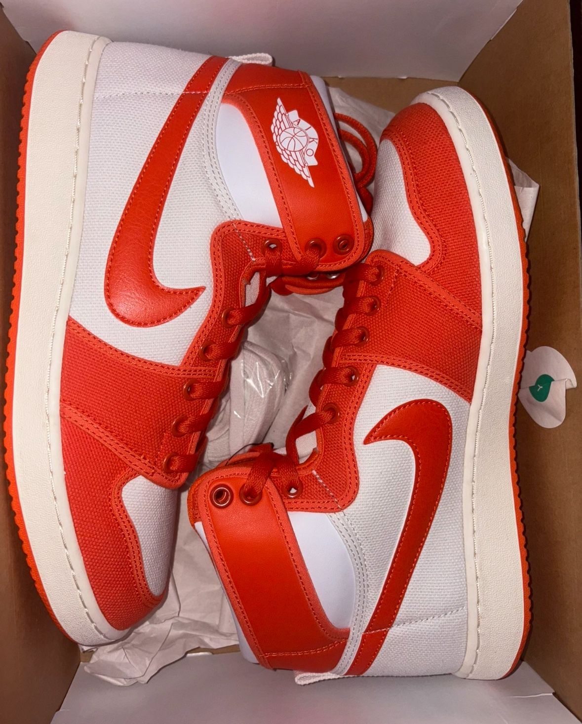 High Top Dunks Orange Never Used