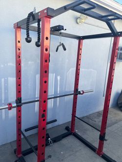 Power cage rack