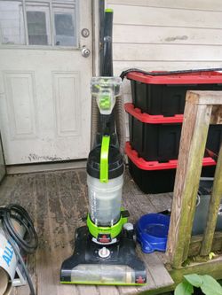 BISSELL PowerForce Helix Turbo Rewind Pet Upright Vacuum Sweeper