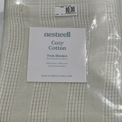 New cozy cotton twin blanket