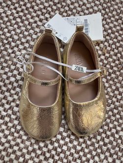 Zara Toddler Ballet Flats Size 6.5
