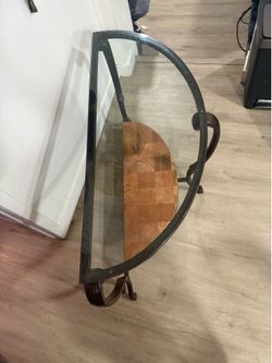 Glass tables(HEAVY and STURDY)