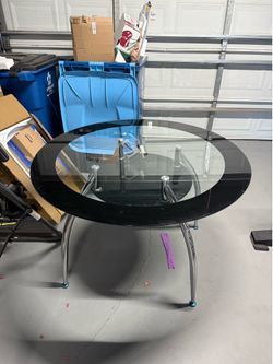 Glass table
