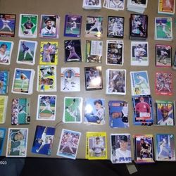 Baseball Cards $5 Per Stack Of 100