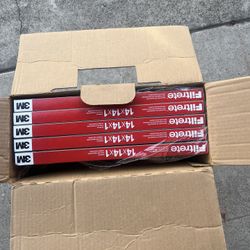 Filtrete 14x14x1 AC Furnace Air Filter, MERV 11, MPR 1000, Micro Allergen Defense, 3-Month Pleated 1-Inch Electrostatic Air Cleaning Filter, 6 Pack