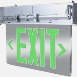 New In Box! Qllite LED Emergency Exit Sign Light $40 (#1037)