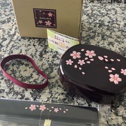 Bento Box With Chopsticks 