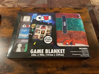 Clue Game Blanket
