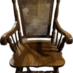  Vintage Oak Rocking Chair