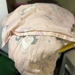 Unicorn Comforter And Pillowcase