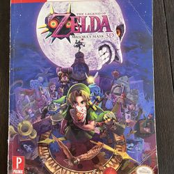 Nintendo Prima Zelda Majora's Mask Strategy Guide