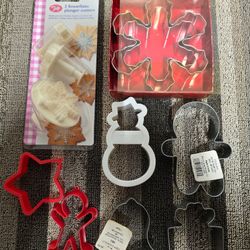 Metal And Plastic Cookie Cutters