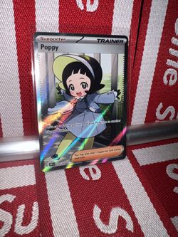 Pokémon TCG - Poppy 220/197 Rare Full Art Trainer - Obsidian Flames