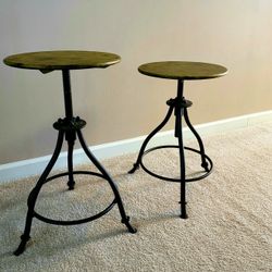 Adjustable Arhaus Stools
