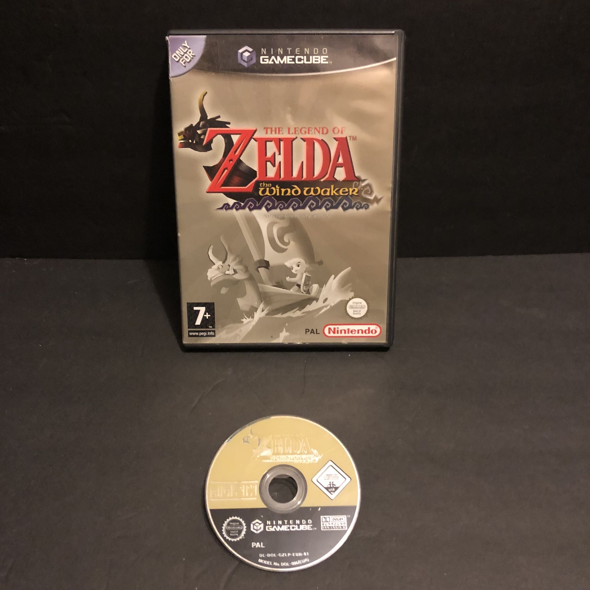 ZELDA π‘οΈπ§π»ββοΈπ‘οΈ GameCube Nintendo The Legend of Zelda Wind Waker PAL region windwaker game cube