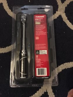 Husky 1/4 inch wrench read profile