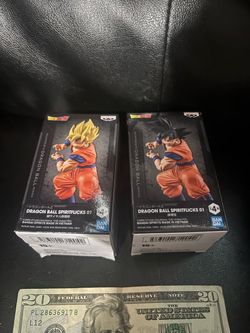 Dragon Ball Z Spiritflicks 01 Banpresto Figure Set of 2