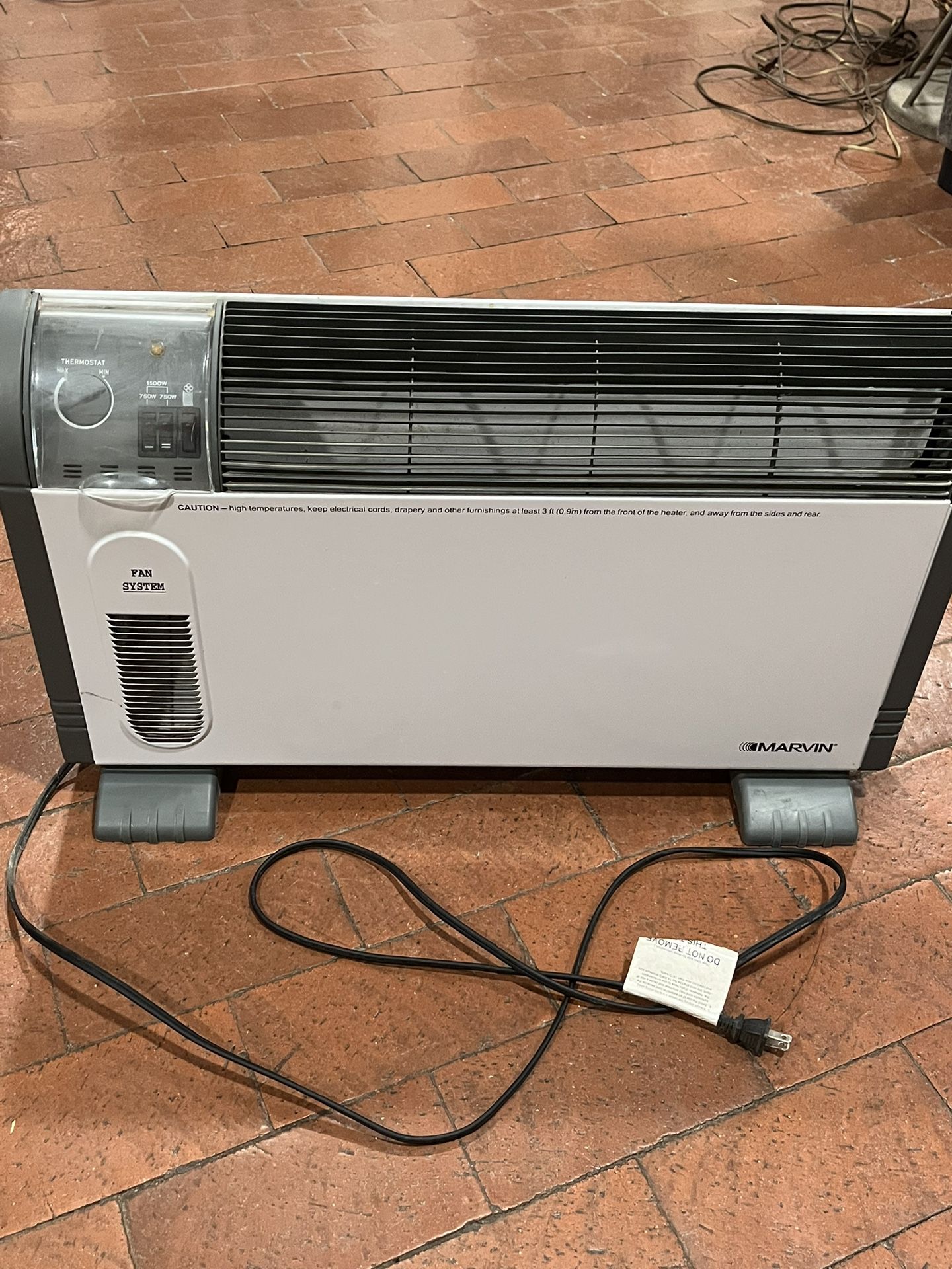 Marvin Radiant & Fan Forced Heater