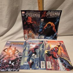 Marvel VTG 2003 & 2004 "Spider-Man comic books lot of 5