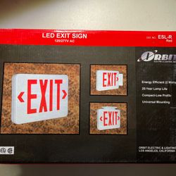 Exit Led Sign