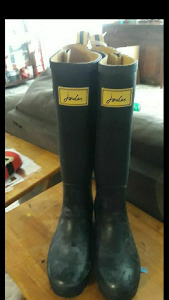 Joules rain boots