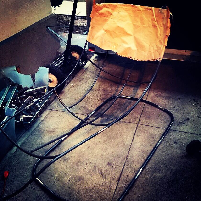 Extremely rare and desirable 1967 Rupert Oliver Leaf Chair. The most comfortable hanging chair ever designed.