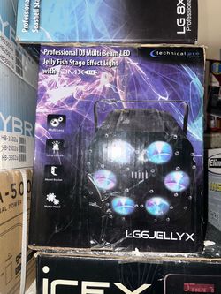 Technical Pro LG6JELLYX DJ Multi Beam LED Light
