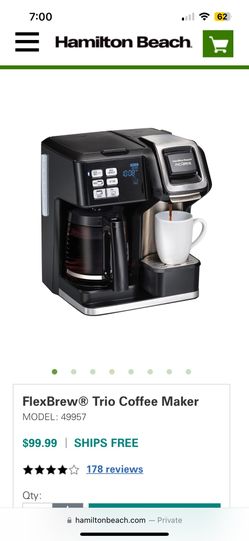 Hamilton Beach Flexbrew Trio Coffee Maker
