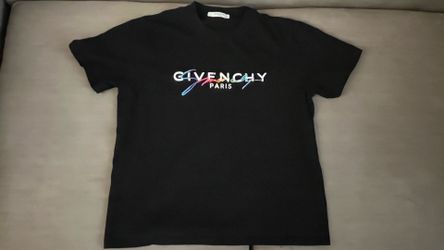 Given chy Rainbow Script T-Shirt SIZE M